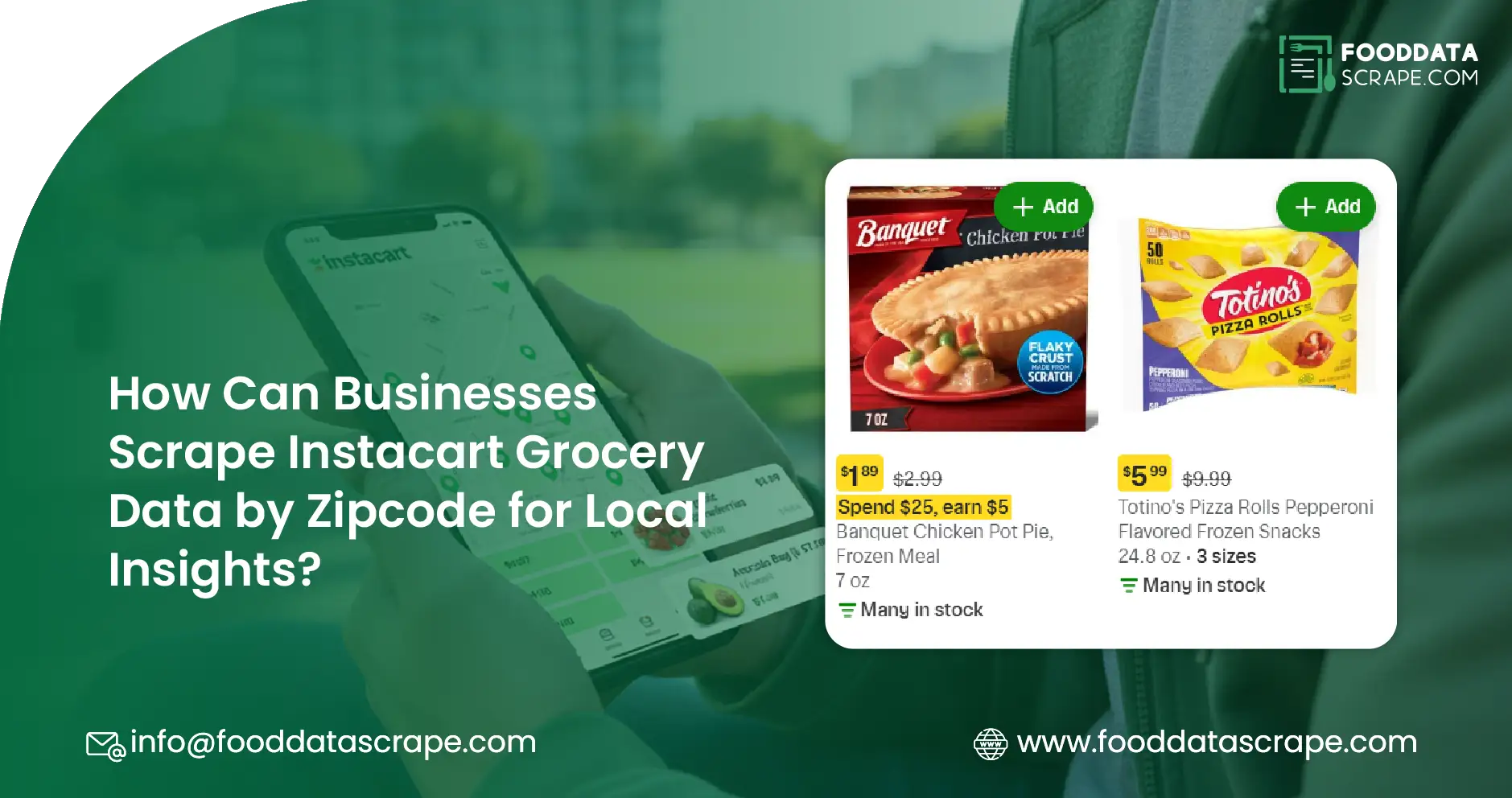 How Can Businesses Scrape Instacart Grocery Data by Zipcode for Local Insights?